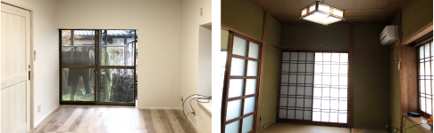 クロスの張替え工事